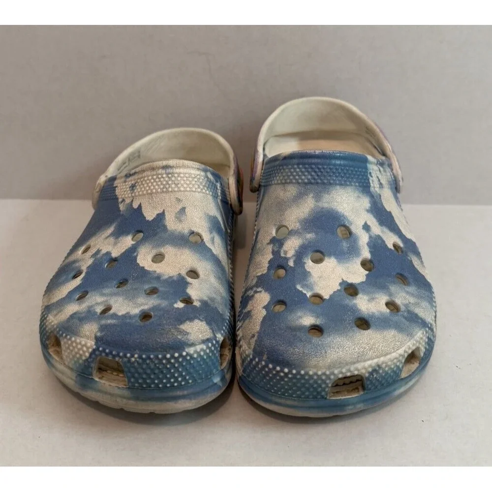 Crocs Kids Simpsons Cayman Graphic Boys Girls Summer Slip On Sandals Clogs Sz J1